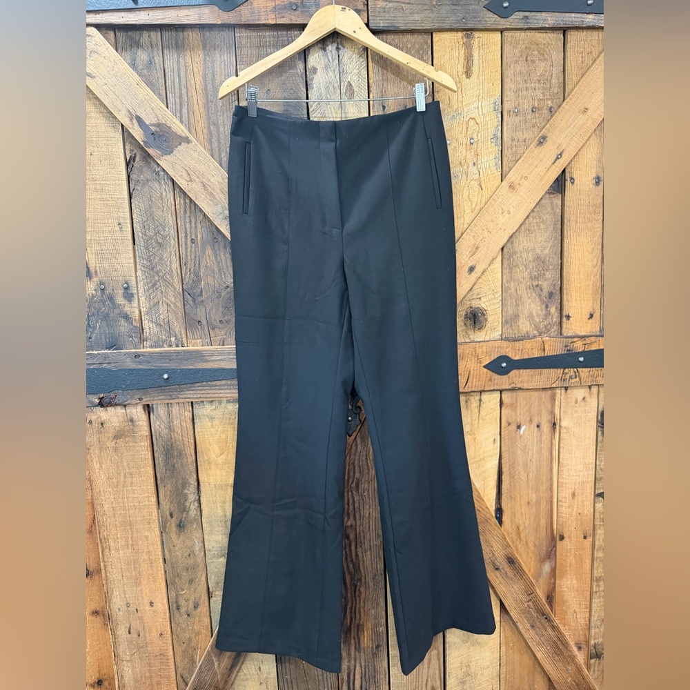 Jason Wu Black Boot-Cut Dress Pants